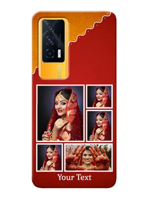 Custom IQOO 7 5G customized phone cases: Wedding Pic Upload Design