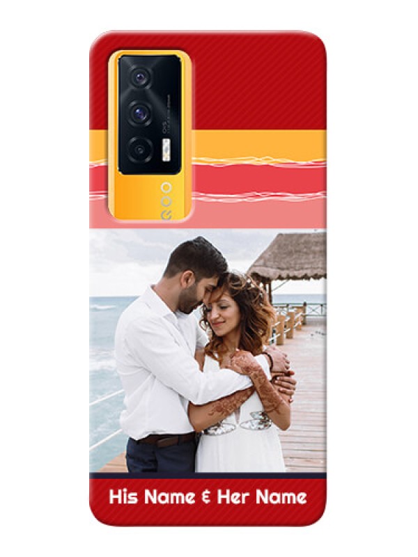 Custom IQOO 7 5G custom mobile phone covers: Colorful Case Design