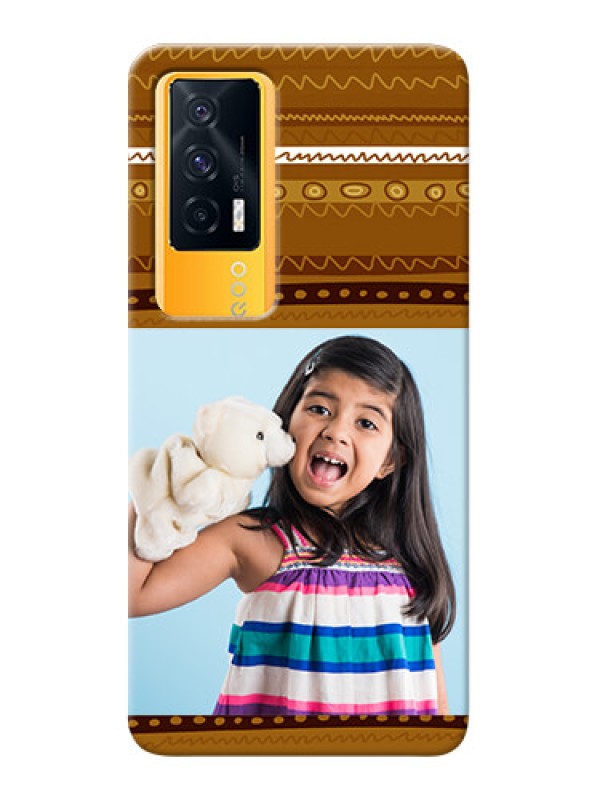 Custom IQOO 7 5G Mobile Covers: Friends Picture Upload Design 