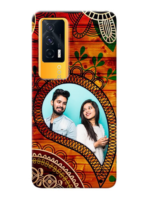 Custom IQOO 7 5G custom mobile cases: Abstract Colorful Design