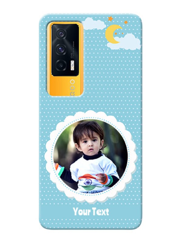 Custom IQOO 7 5G mobile cases online: violet Pattern Design