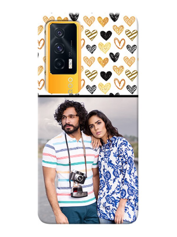 Custom IQOO 7 5G Personalized Mobile Cases: Love Symbol Design