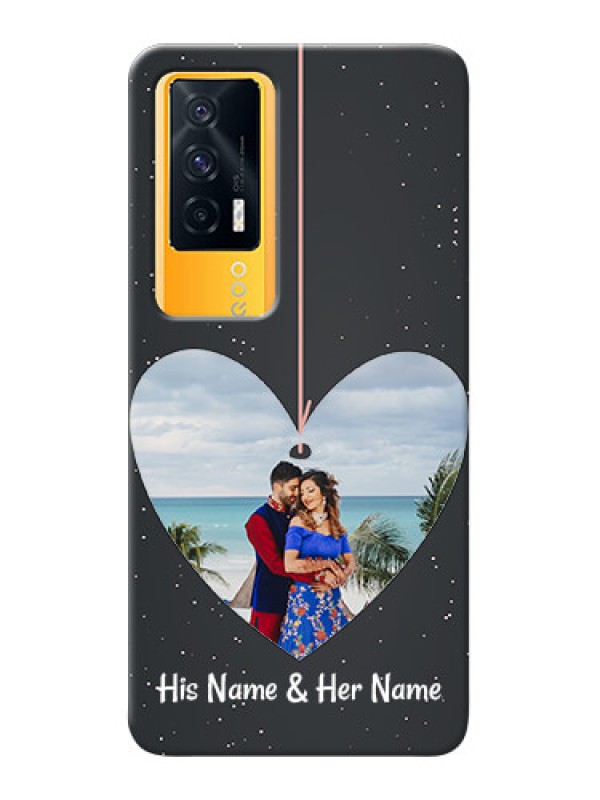 Custom IQOO 7 5G custom phone cases: Hanging Heart Design