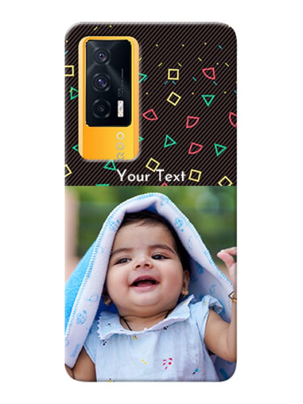 Custom IQOO 7 5G custom mobile cases with confetti birthday design