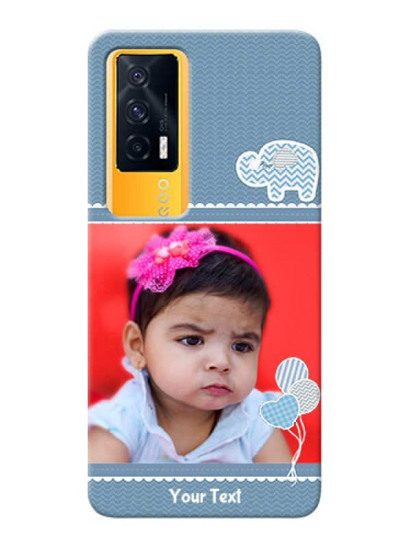 Custom IQOO 7 5G Custom Phone Covers with Kids Pattern Design