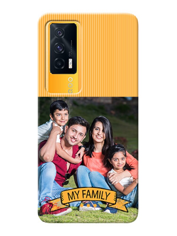 Custom IQOO 7 5G Personalized Mobile Cases: My Family Design