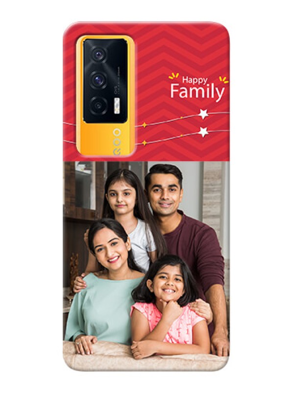 Custom IQOO 7 5G customized phone cases: Happy Family Design