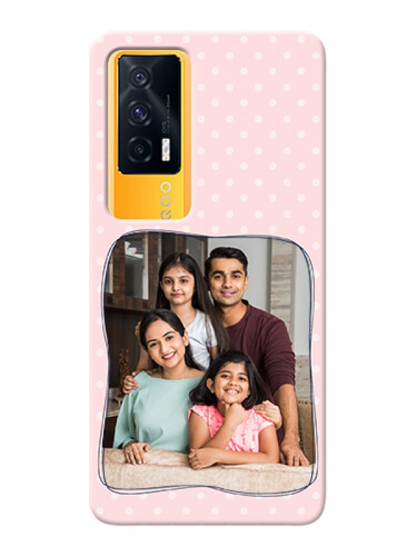 Custom IQOO 7 5G Personalized Phone Cases: Family with Dots Design