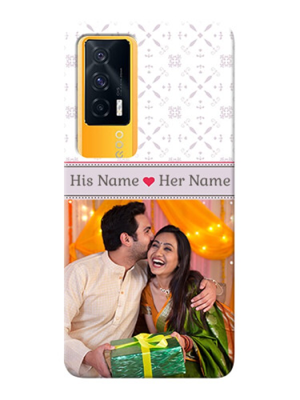 Custom IQOO 7 5G Phone Cases with Photo and Ethnic Design