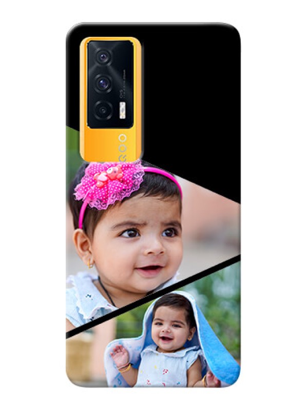 Custom IQOO 7 5G mobile back covers online: Semi Cut Design