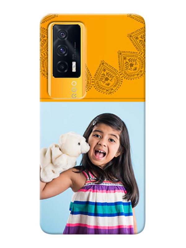 Custom IQOO 7 5G custom mobile back covers: Photo Wedding Design 