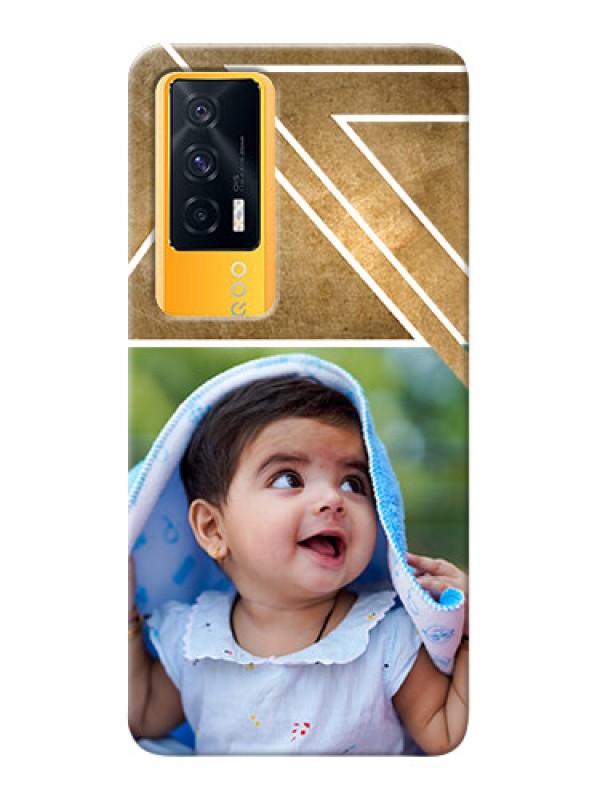 Custom IQOO 7 5G mobile phone cases: Gradient Abstract Texture Design