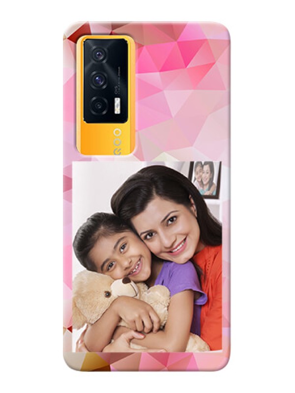 Custom IQOO 7 5G Personalized Phone Covers: Abstract Triangle Design