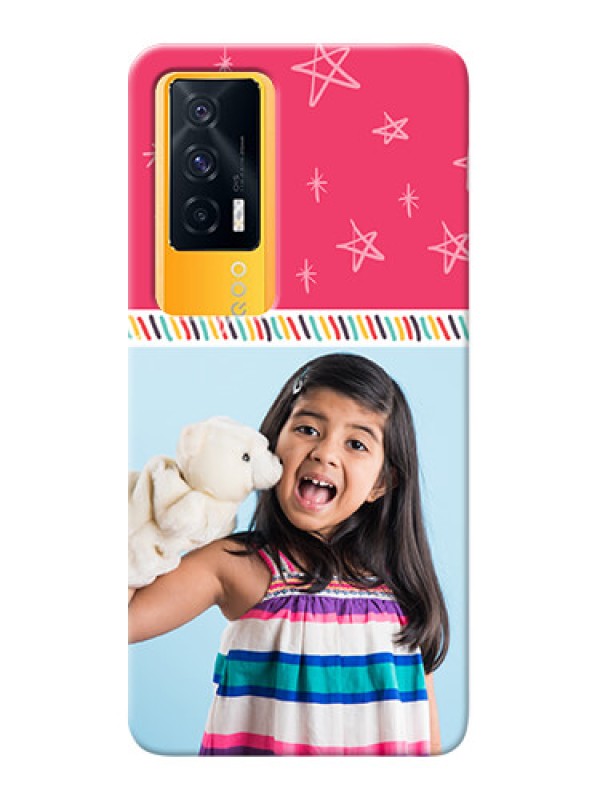 Custom IQOO 7 5G Personalized Phone Cases: line art design