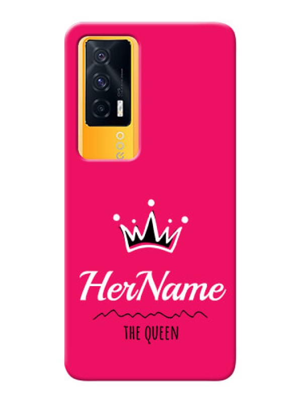 Custom IQOO 7 5G Queen Phone Case with Name