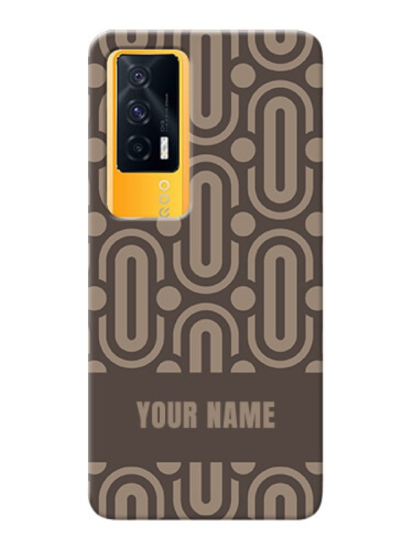 Custom iQOO 7 5G Custom Phone Covers: Captivating Zero Pattern Design
