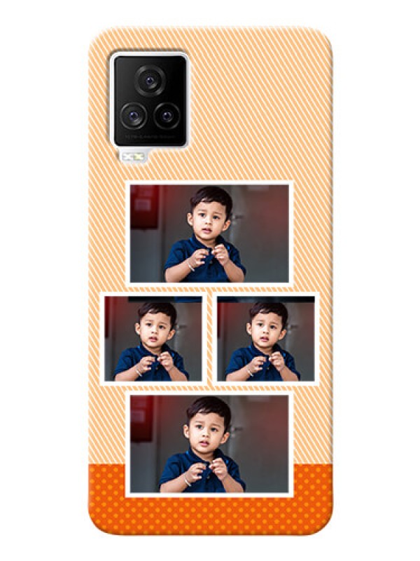 Custom IQOO 7 Legend 5G Mobile Back Covers: Bulk Photos Upload Design