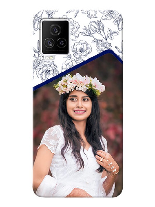 Custom IQOO 7 Legend 5G Phone Cases: Premium Floral Design
