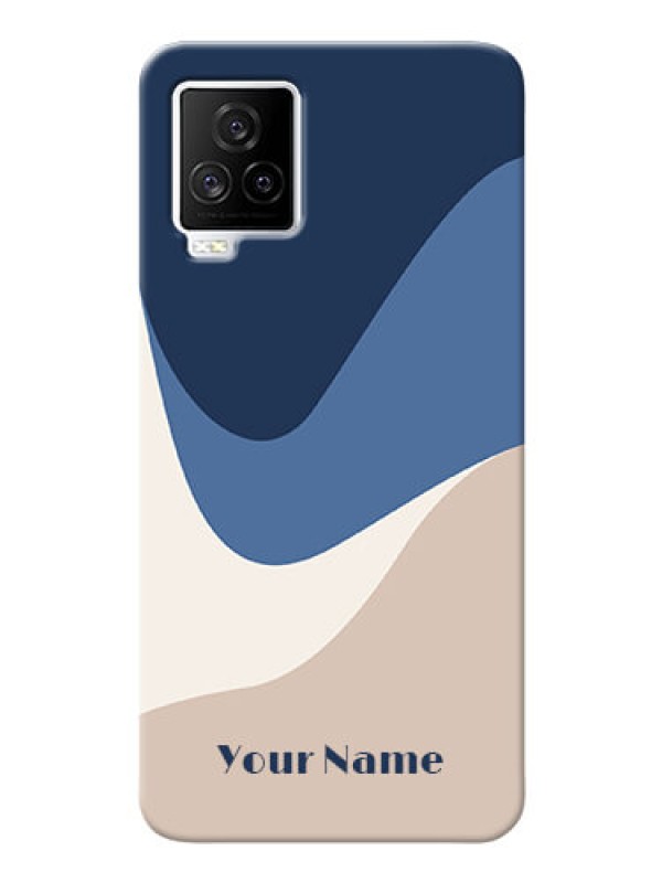 Custom iQOO 7 Legend 5G Back Covers: Abstract Drip Art Design
