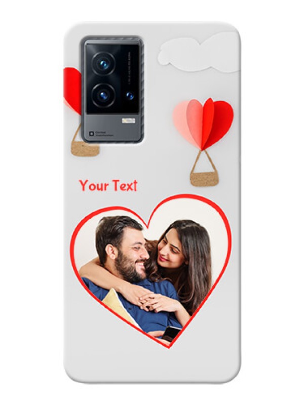 Custom iQOO 9 5G Phone Covers: Parachute Love Design