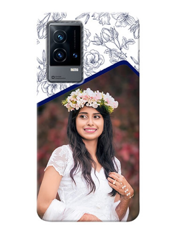 Custom iQOO 9 5G Phone Cases: Premium Floral Design
