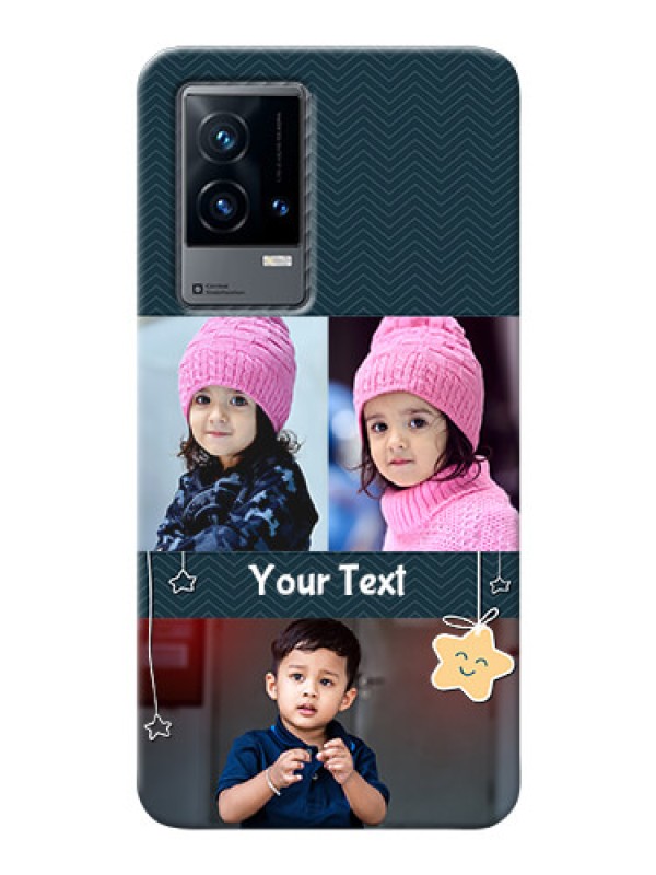 Custom iQOO 9 5G Mobile Back Covers Online: Hanging Stars Design