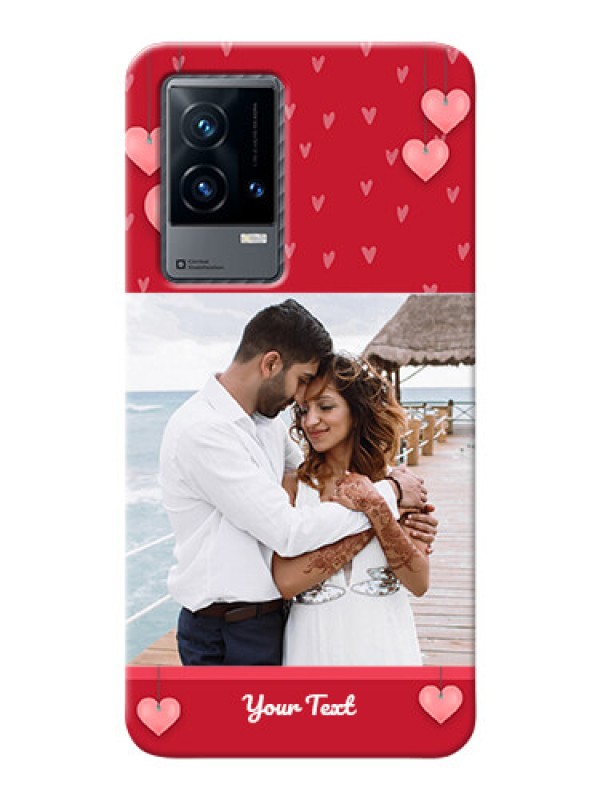 Custom iQOO 9 5G Mobile Back Covers: Valentines Day Design
