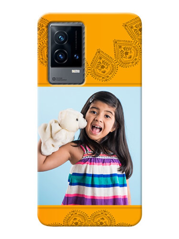 Custom iQOO 9 5G custom mobile back covers: Photo Wedding Design 