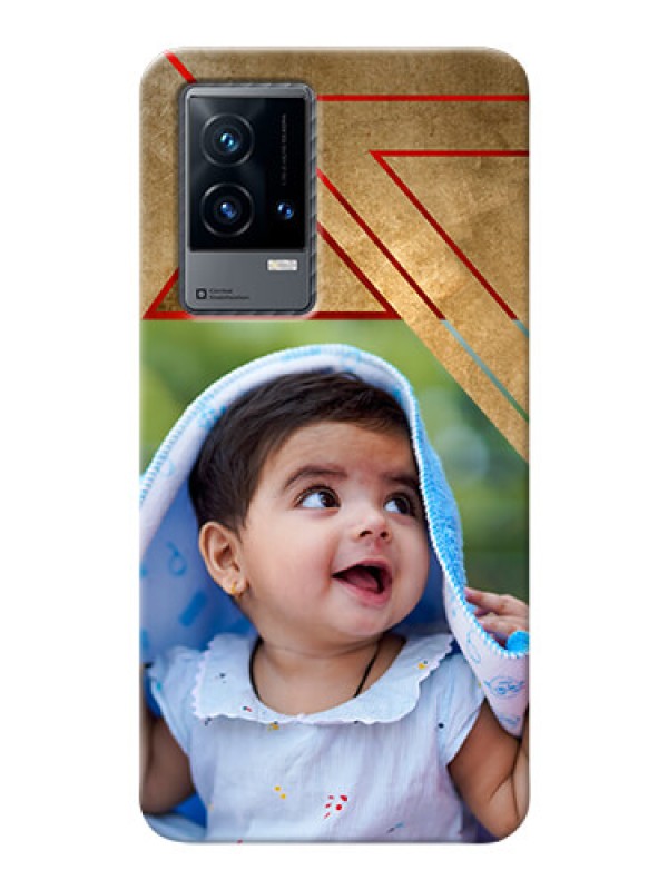 Custom iQOO 9 5G mobile phone cases: Gradient Abstract Texture Design