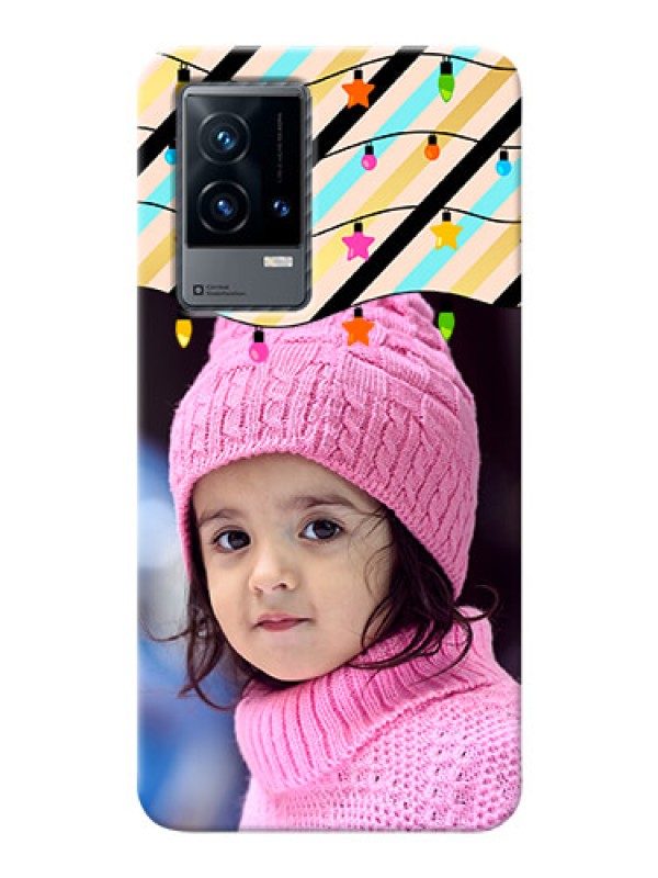 Custom iQOO 9 5G Personalized Mobile Covers: Lights Hanging Design