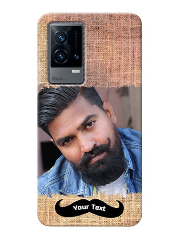 Custom iQOO 9 5G Mobile Back Covers Online with Texture Design