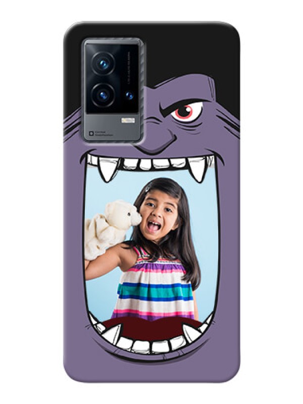 Custom iQOO 9 5G Personalised Phone Covers: Angry Monster Design