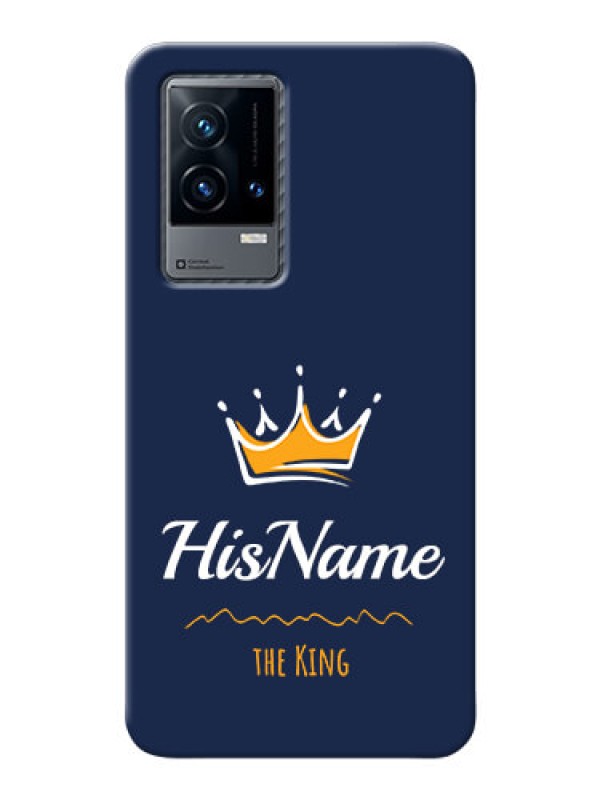 Custom iQOO 9 5G King Phone Case with Name