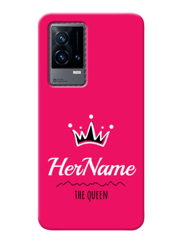 Custom iQOO 9 5G Queen Phone Case with Name