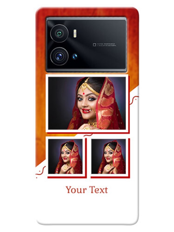 Custom iQOO 9 Pro 5G Personalised Phone Cases: Wedding Memories Design 