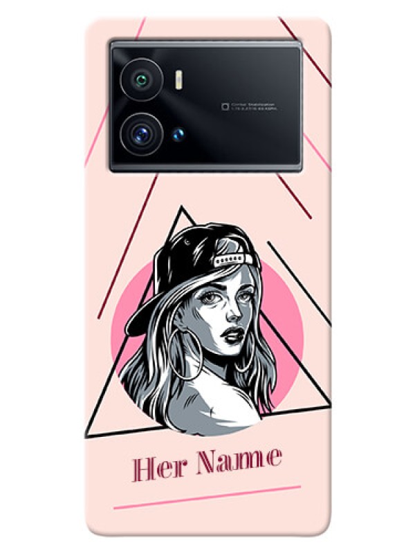 Custom iQOO 9 Pro 5G Custom Phone Cases: Rockstar Girl Design