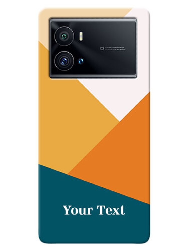 Custom iQOO 9 Pro 5G Custom Phone Cases: Stacked Multi-colour Design