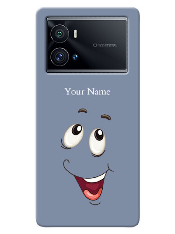 Custom iQOO 9 Pro 5G Phone Back Covers: Laughing Cartoon Face Design