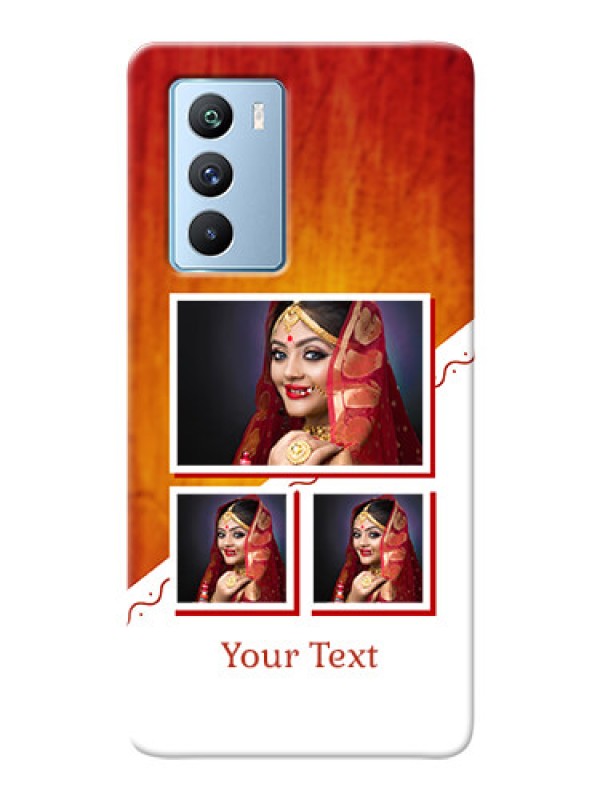 Custom iQOO 9 SE 5G Personalised Phone Cases: Wedding Memories Design 