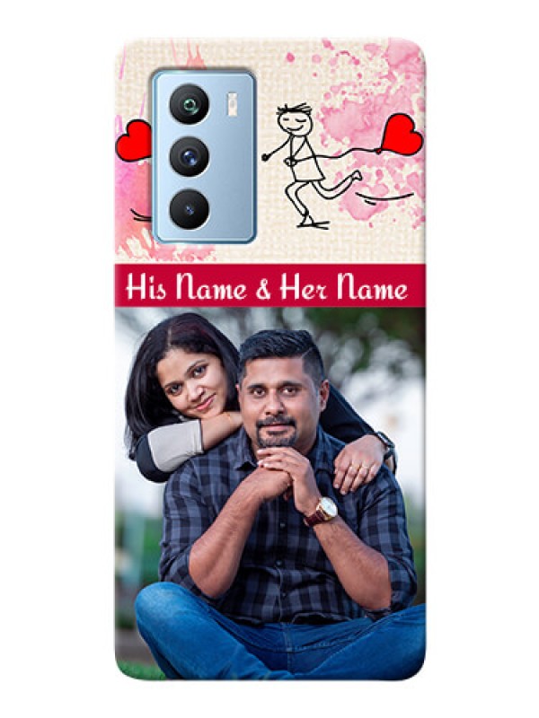 Custom iQOO 9 SE 5G phone back covers: You and Me Case Design