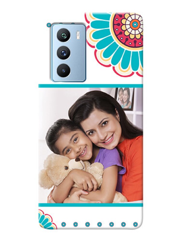 Custom iQOO 9 SE 5G custom mobile phone cases: Flower Design