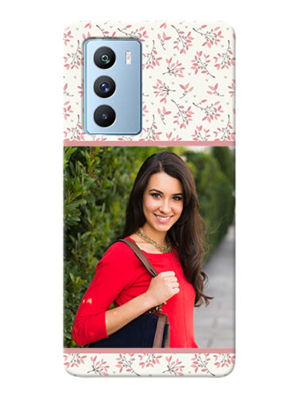 Custom iQOO 9 SE 5G Back Covers: Premium Floral Design