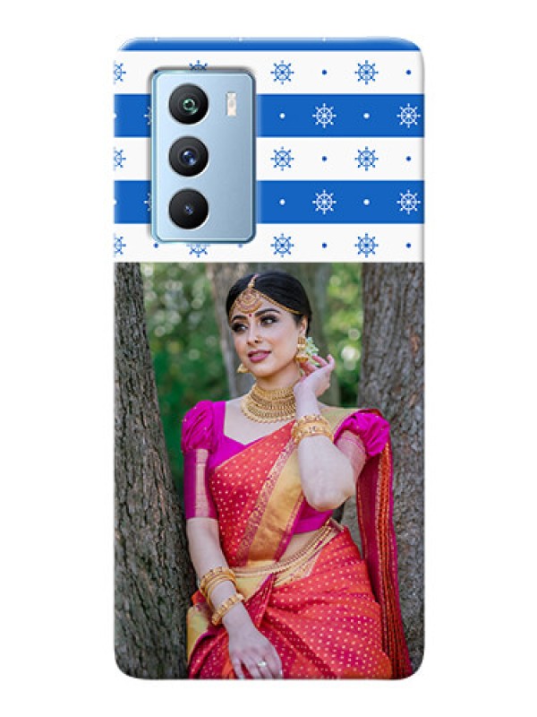 Custom iQOO 9 SE 5G custom mobile covers: Snow Pattern Design