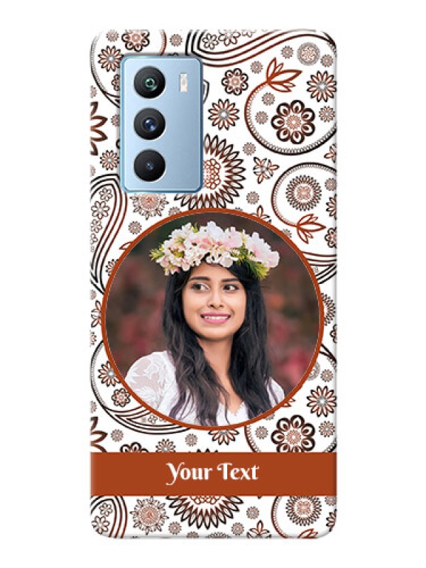 Custom iQOO 9 SE 5G phone cases online: Abstract Floral Design 