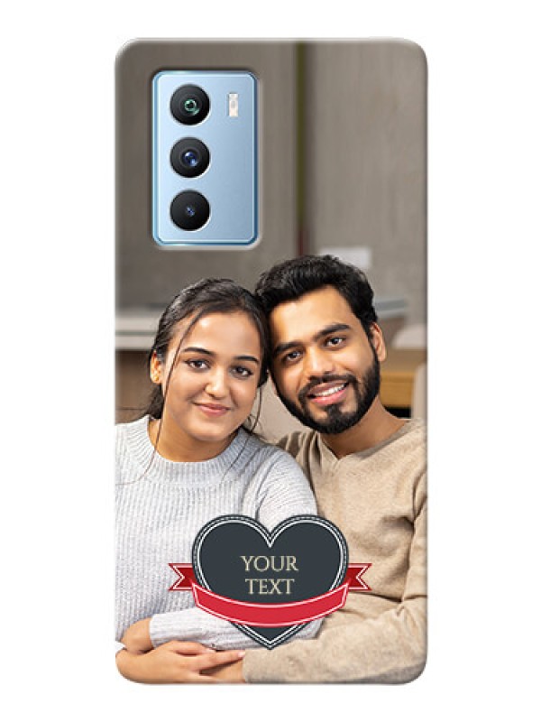 Custom iQOO 9 SE 5G mobile back covers online: Just Married Couple Design