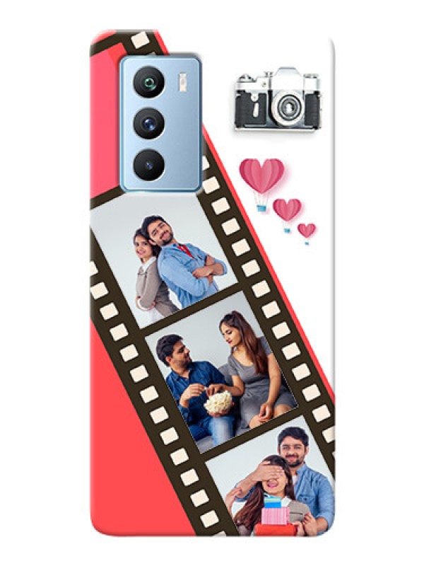 Custom iQOO 9 SE 5G custom phone covers: 3 Image Holder with Film Reel