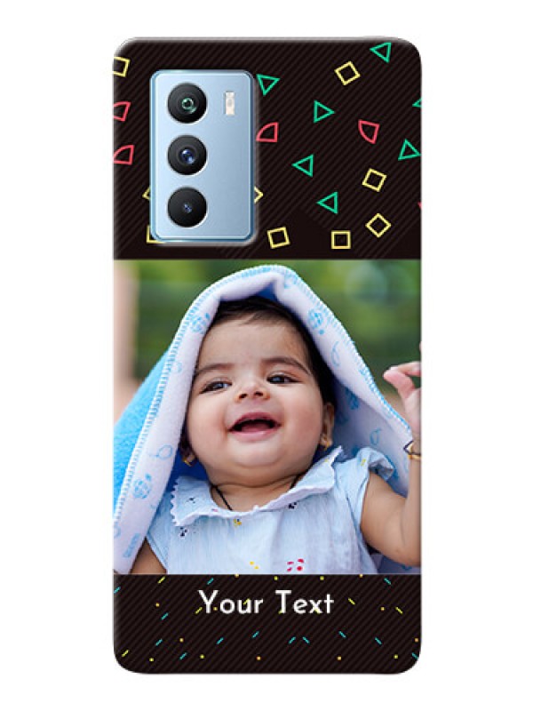 Custom iQOO 9 SE 5G custom mobile cases with confetti birthday design