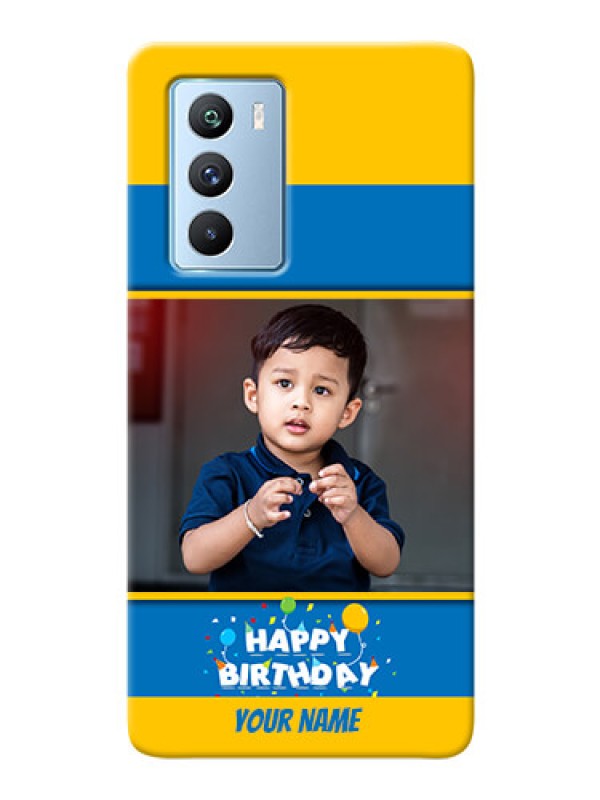 Custom iQOO 9 SE 5G Mobile Back Covers Online: Birthday Wishes Design