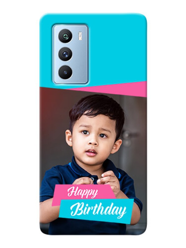 Custom iQOO 9 SE 5G Mobile Covers: Image Holder with 2 Color Design