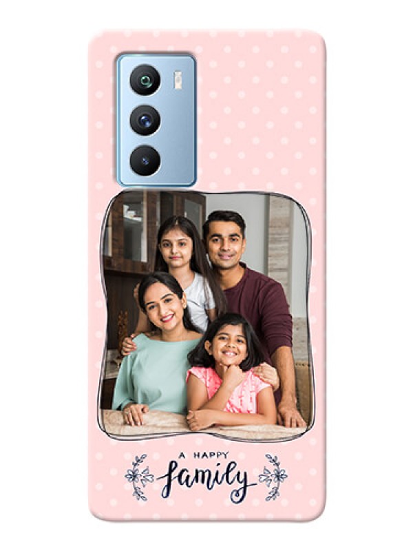 Custom iQOO 9 SE 5G Personalized Phone Cases: Family with Dots Design